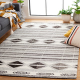Safavieh Ebony 4'-0" x 6'-0" Rug in Ivory / Grey
