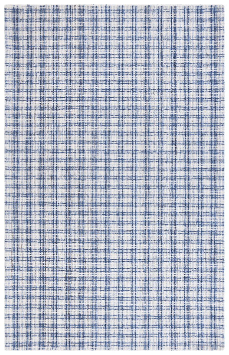 Safavieh Abstract 4'-0" x 6'-0" Rug in Blue / Ivory