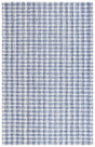 Safavieh Abstract 4'-0" x 6'-0" Rug in Blue / Ivory