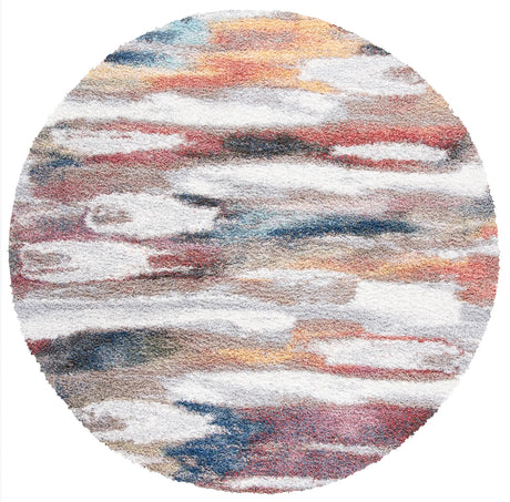 Safavieh Calista 6'-7" x 6'-7" Rug in Ivory / Rust
