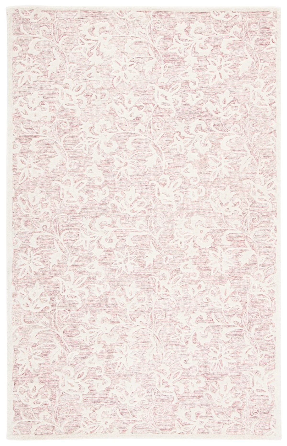 Safavieh Metro 4'-0" x 6'-0" Rug in Pink / Ivory