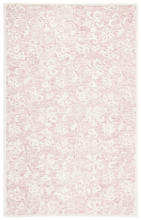 Safavieh Metro 4'-0" x 6'-0" Rug in Pink / Ivory