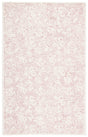 Safavieh Metro 4'-0" x 6'-0" Rug in Pink / Ivory