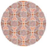 Safavieh Aspen 6'-0" x 6'-0" Rug in Pink / Orange