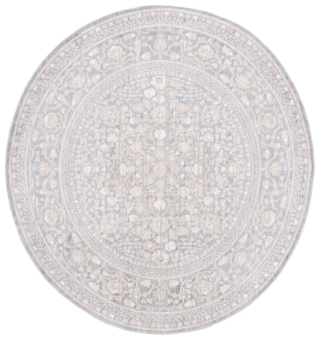 Safavieh Harlow 6'-3" x 6'-3" Rug in Ivory / Blue Grey