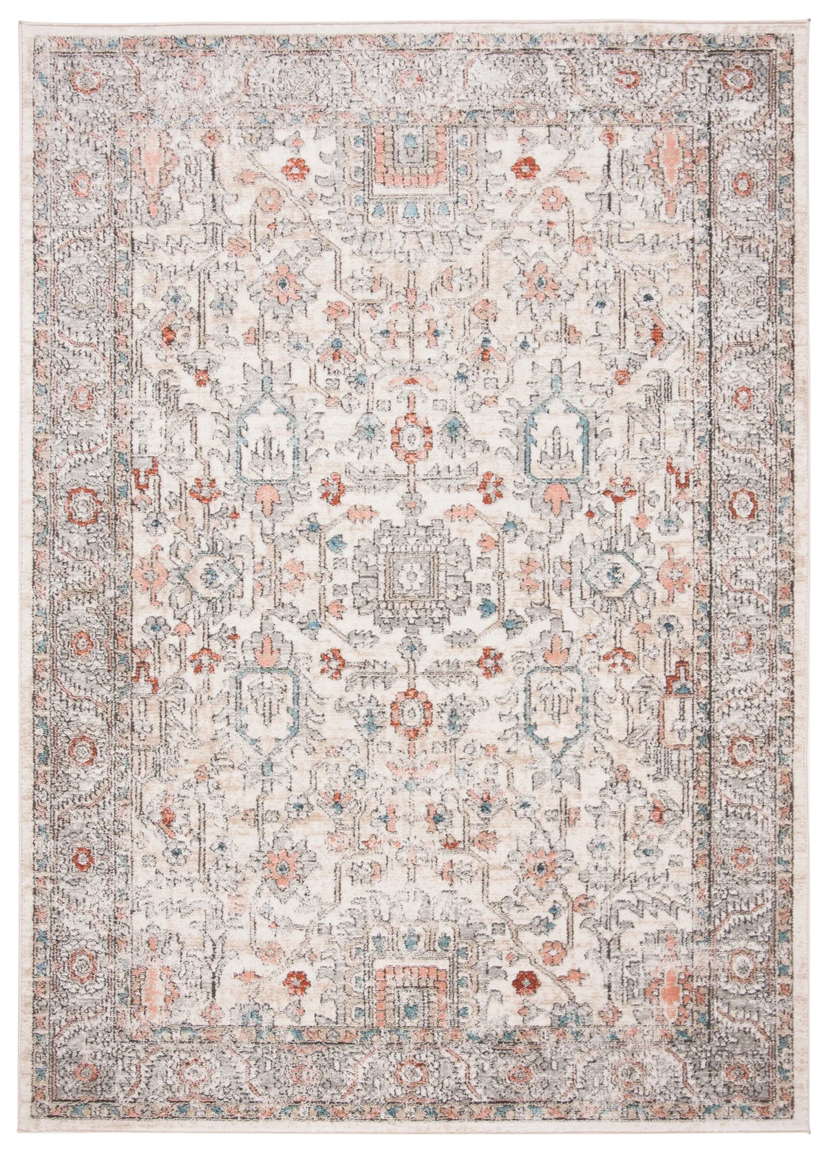 Safavieh Martha Stewart 4'-0" x 6'-0" Rug in Grey / Ivory