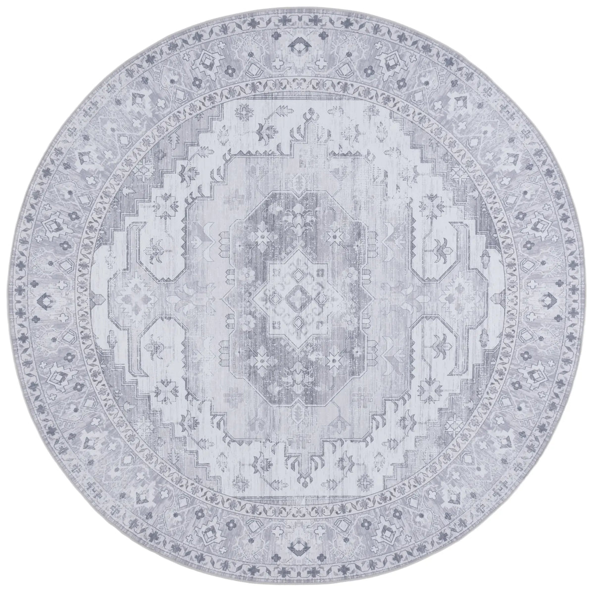 Safavieh Tucson 6'-0" x 6'-0" Rug in Light Grey