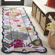 Safavieh Jardin 2'-3" x 8'-0" Rug in Green / Ivory