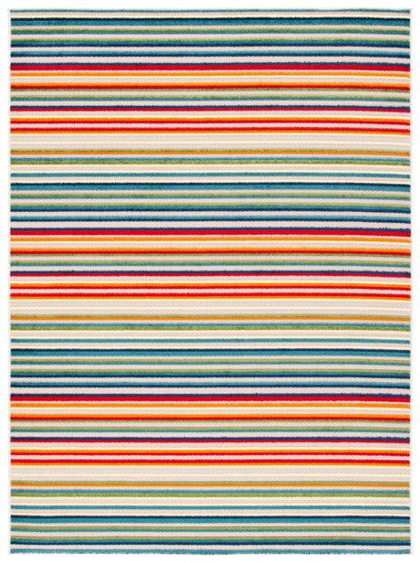 Safavieh Cabana 4'-5" x 6'-5" Rug in Ivory / Green