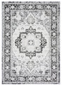 Safavieh Brentwood 4'-0" x 6'-0" Rug in Black / Ivory