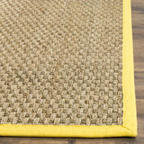 Safavieh Natural Fiber 4'-0" x 6'-0" Rug in Natural / Gold