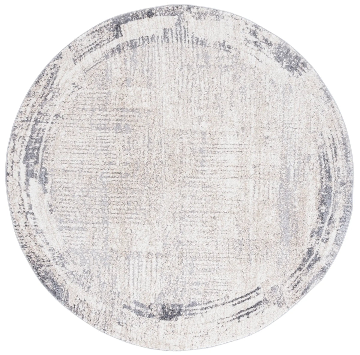 Safavieh Opal 6'-7" x 6'-7" Rug in Ivory / Grey