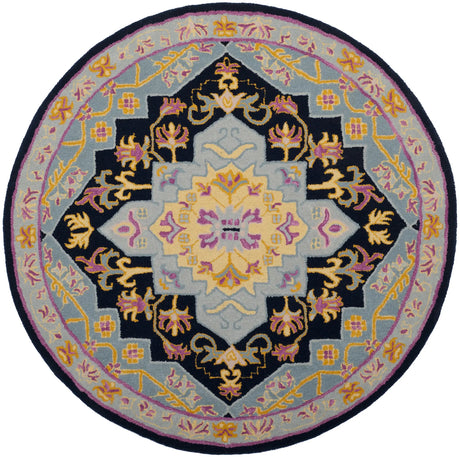Safavieh Bellagio 5'-0" x 5'-0" Rug in Navy Blue / Multi
