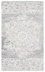 Safavieh Abstract 3'-0" x 5'-0" Rug in Ivory / Light Grey