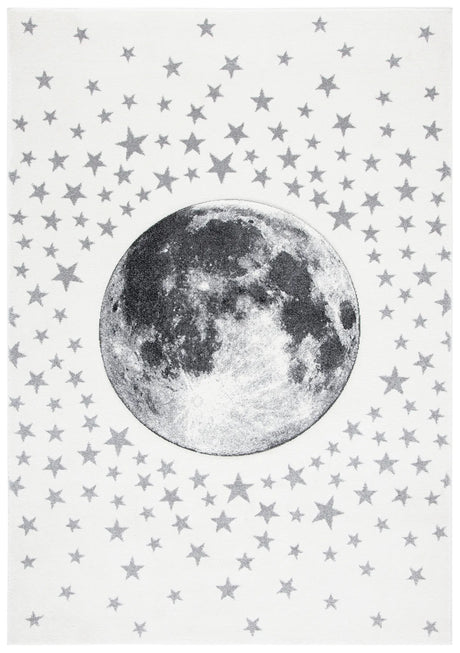 Safavieh Carousel Kids 100 4'-0" x 6'-0" Rug in Ivory / Grey