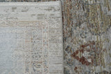 Dynamic Rugs Pandora 17652 Power Loomed Transitional Rust/Blue/Multi Rug - Corner