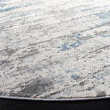 Safavieh Invista 6'-7" x 6'-7" Rug in Grey / Blue
