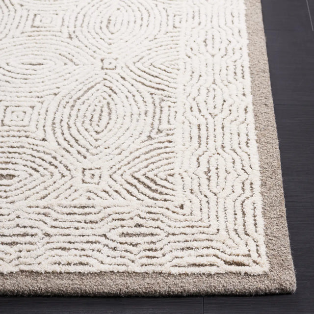 Safavieh Abstract 4'-0" x 6'-0" Rug in Beige / Ivory