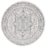 Safavieh Tulum 6'-7" x 6'-7" Rug in Ivory / Grey