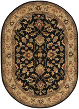 Safavieh Heritage 4'-6" x 6'-6" Rug in Black / Beige