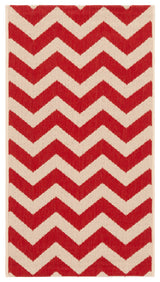 Safavieh Courtyard 2'-0" x 3'-7" Rug in Red