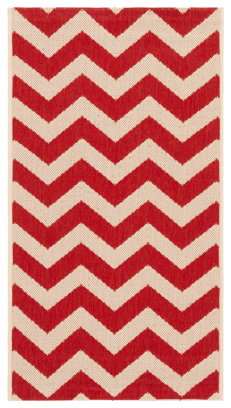 Safavieh Courtyard 2'-0" x 3'-7" Rug in Red