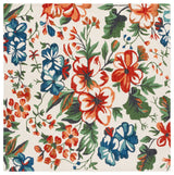 Safavieh Jardin 6'-0" x 6'-0" Rug in Ivory / Orange