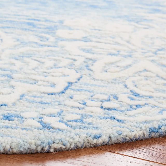Safavieh Glamour 6'-0" x 6'-0" Rug in Blue / Ivory