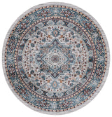 Safavieh Bayside 6'-7" x 6'-7" Rug in Blue / Grey