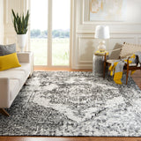 Safavieh Classic Vintage 6'-0" x 9'-0" Rug in Grey / Ivory