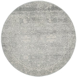Safavieh Evoke 5'-3" x 5'-3" Rug in Silver / Ivory