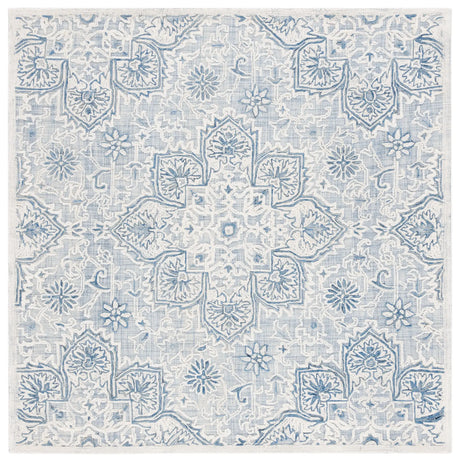 Safavieh Trace 6'-0" x 6'-0" Rug in Blue / Ivory