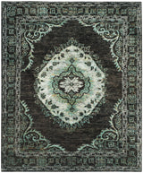 Safavieh Tangier 8'-0" x 10'-0" Rug in Chocolate / Aqua