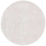 Safavieh Tahoe Shag 6'-7" x 6'-7" Rug in Ivory