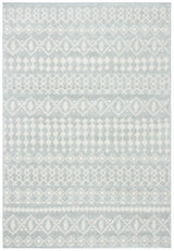 Safavieh Tulum 4'-0" x 6'-0" Rug in Light Grey / Ivory