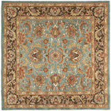 Safavieh Heritage 6'-0" x 6'-0" Rug in Blue / Brown