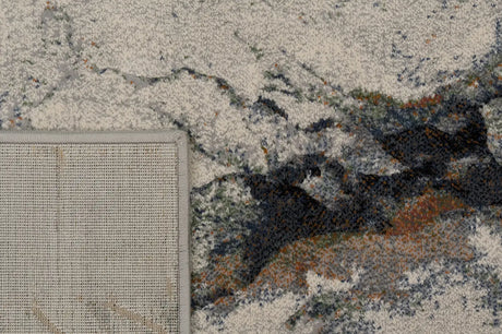 Dynamic Rugs Eclipse 63494 Grey / Multi Rugs - Corner