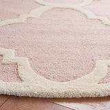 Safavieh Cambridge 6'-0" x 6'-0" Rug in Light Pink / Ivory