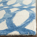 Safavieh Dip Dye 2'-3" x 10'-0" Rug in Ivory / Blue