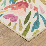 Oriental Weavers Sphinx Fiji FIJ01 Multi Rugs - corner detail