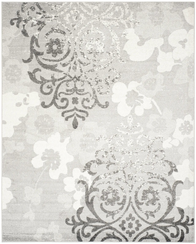 Safavieh Adirondack 10'-0" x 14'-0" Rug in Silver / Ivory