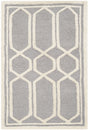 Safavieh Cambridge 2'-0" x 3'-0" Rug in Silver / Ivory