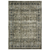Oriental Weavers Sphinx Sumter Sum06 Grey/ Blue Rug - main flat