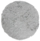 Safavieh Shag 5'-0" x 5'-0" Rug in Silver