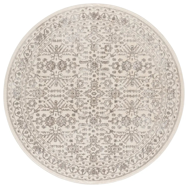 Safavieh Spectrum 6'-7" x 6'-7" Rug in Ivory / Grey