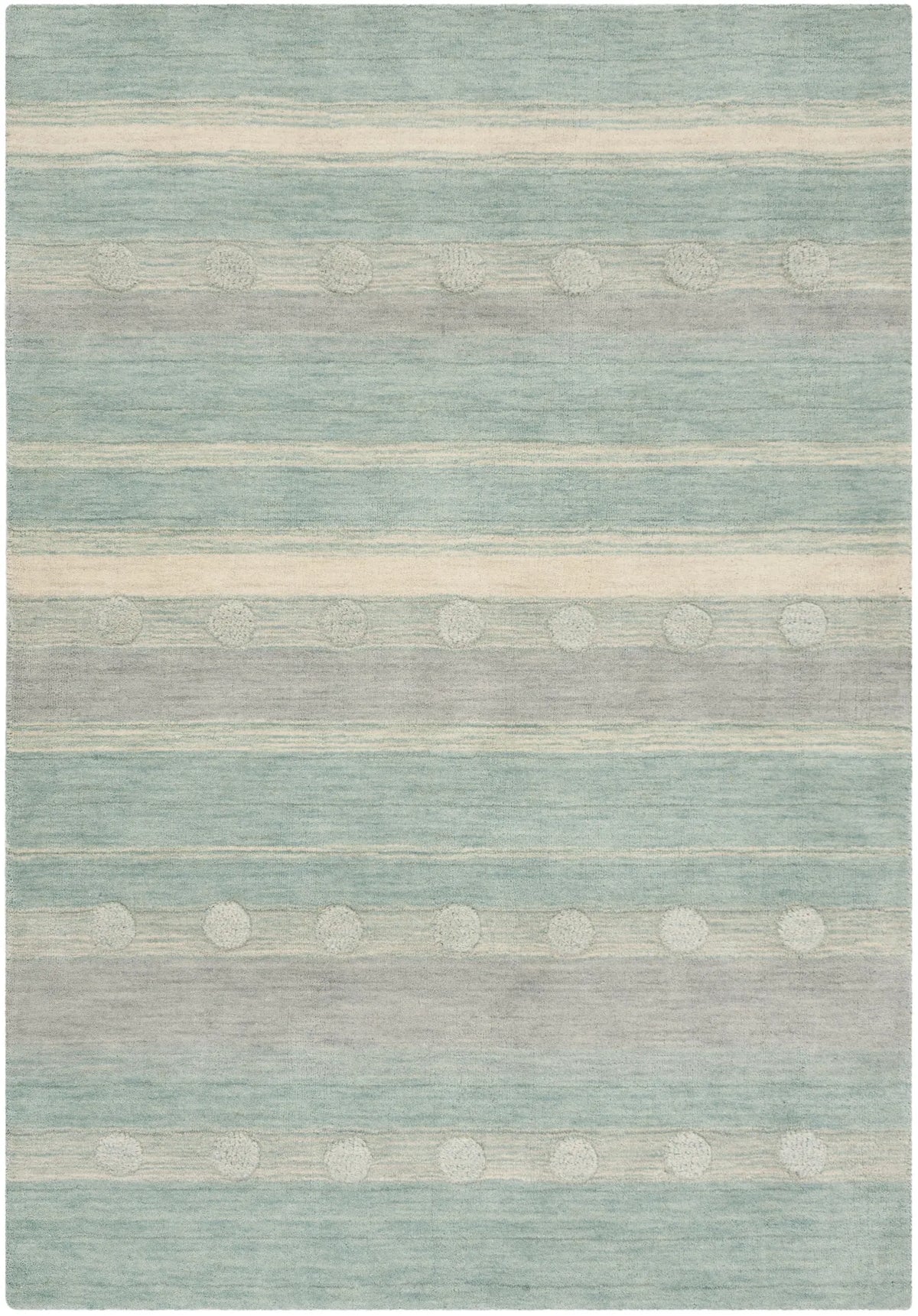 Safavieh Safavieh Kids 3'-0" x 5'-0" Rug in Aqua / Ivory