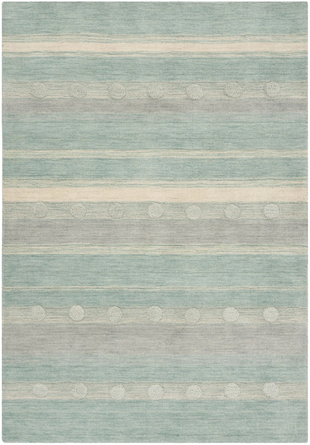 Safavieh Safavieh Kids 3'-0" x 5'-0" Rug in Aqua / Ivory
