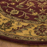 Safavieh Golden Jaipur 6'-0" x 6'-0" Rug in Burgundy / Gold