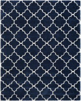 Safavieh Hudson Shag 10'-0" x 14'-0" Rug in Navy / Ivory