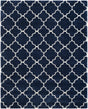 Safavieh Hudson Shag 10'-0" x 14'-0" Rug in Navy / Ivory